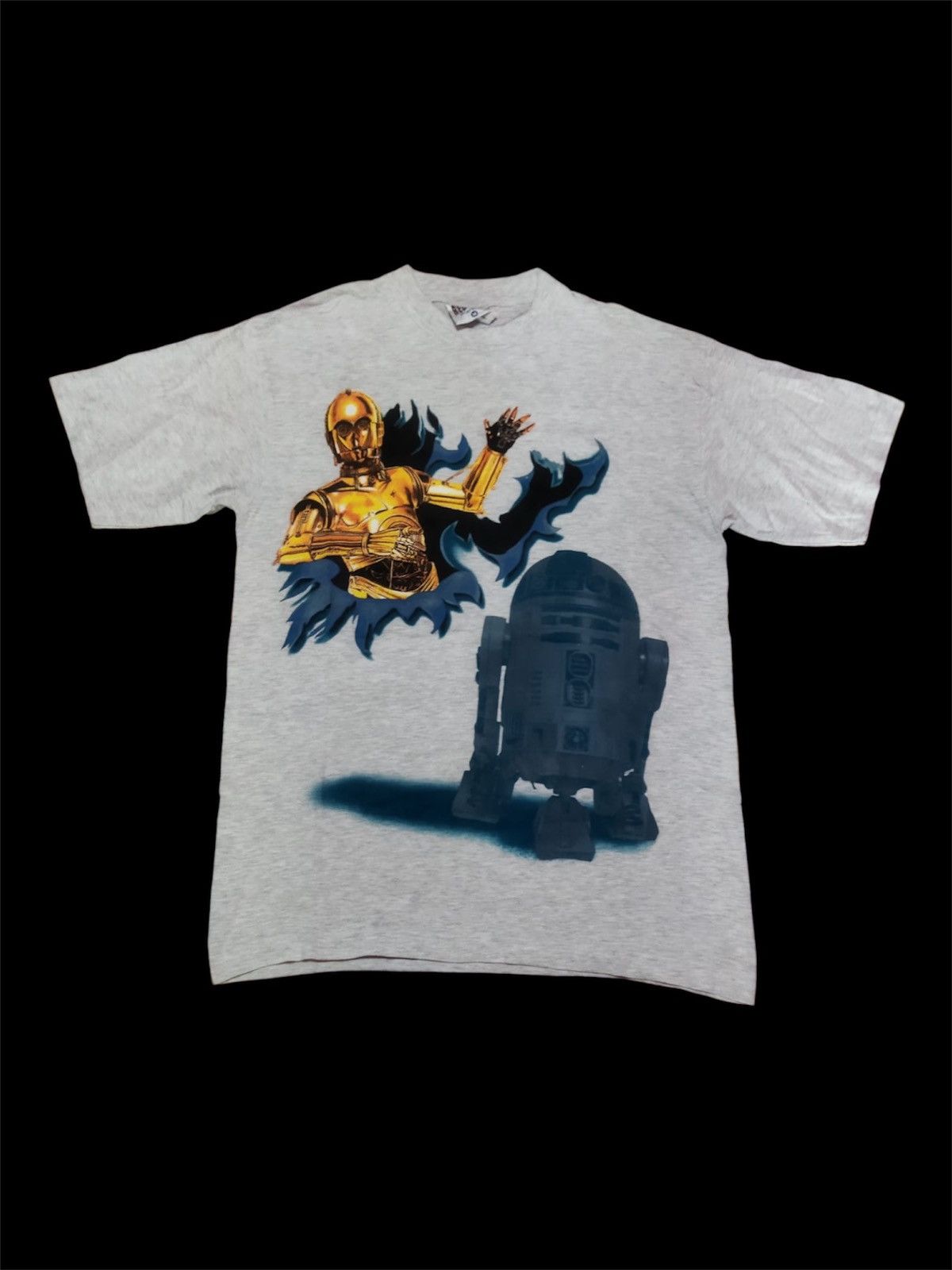 Star Wars × Vintage Vintage 90s Star Wars R2D2 Tee Size US M / EU 48-50 / 2 - 1 Thumbnail
