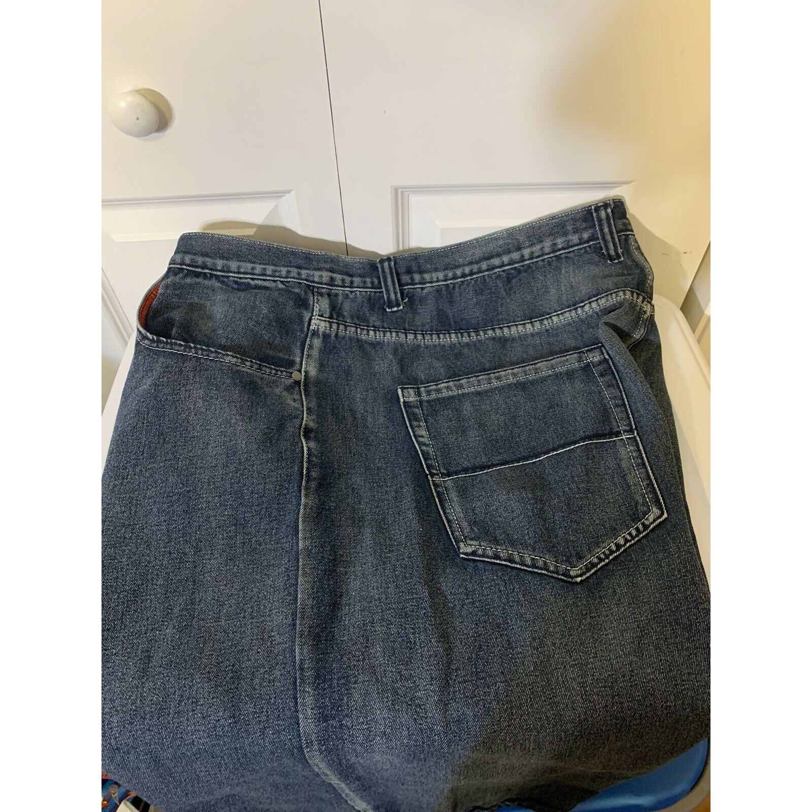 Other LINEA UOMO RELAXED STRAIGHT Men’s Sz 48 Denim Blue Shorts Size US 44 / EU 60 - 7 Thumbnail