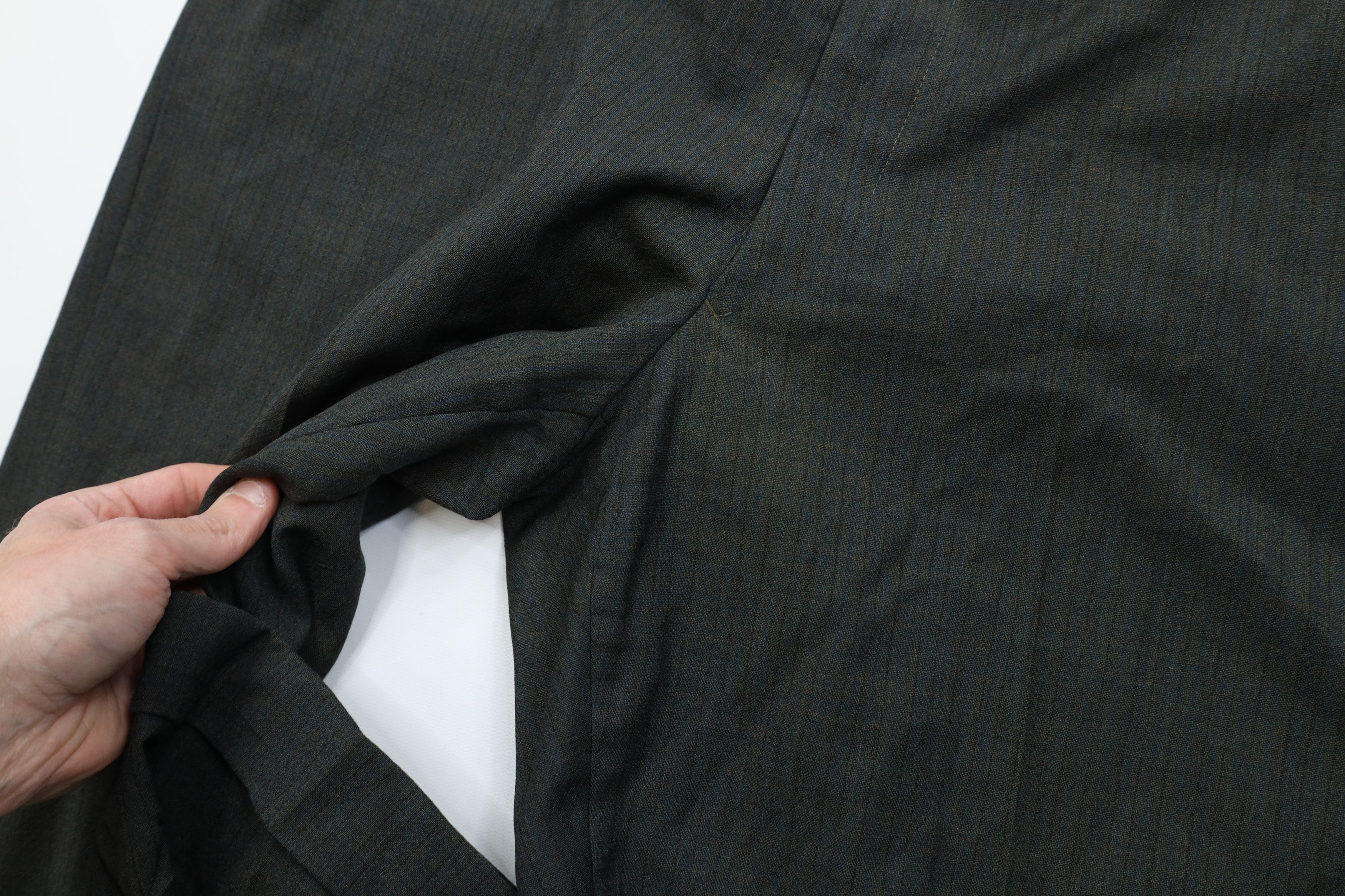 Vintage Vintage 50s Streetwear Wool Rayon Gabardine Chino Pants USA Size US 36 / EU 52 - 6 Thumbnail