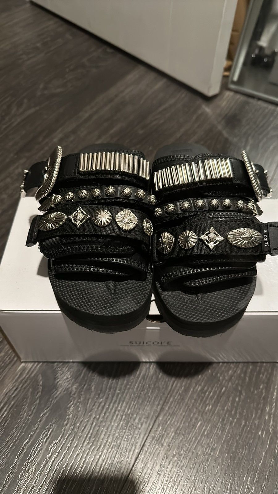 Suicoke Suicoke Moto Toga Slides | Grailed