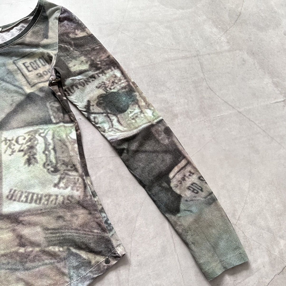 Hysteric Glamour Bohemian Cop Copine Vibe Vintage Long Sleeve T Shirt Size S / US 4 / IT 40 - 9 Thumbnail