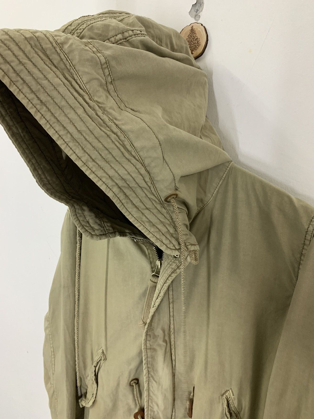 Hysteric Glamour Japanese Brand G.O.A Military Cropped Fishtail Parka Size US M / EU 48-50 / 2 - 6 Thumbnail