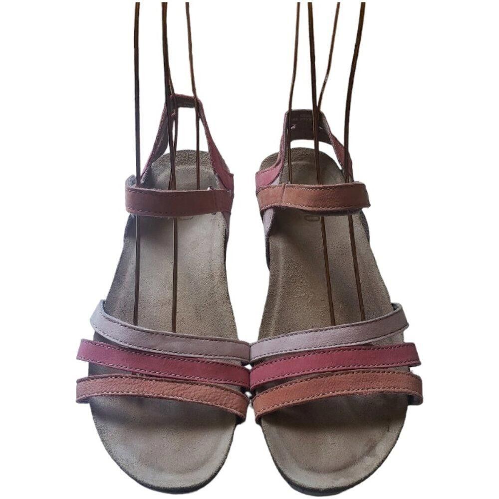 Other SH127 Munro Ladies Peach Sandals 10N Size US 10 / IT 40 - 2 Thumbnail