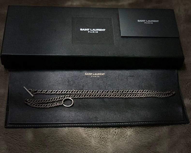 saint laurent paris16ss Show Necklace 2503-Nextarrow