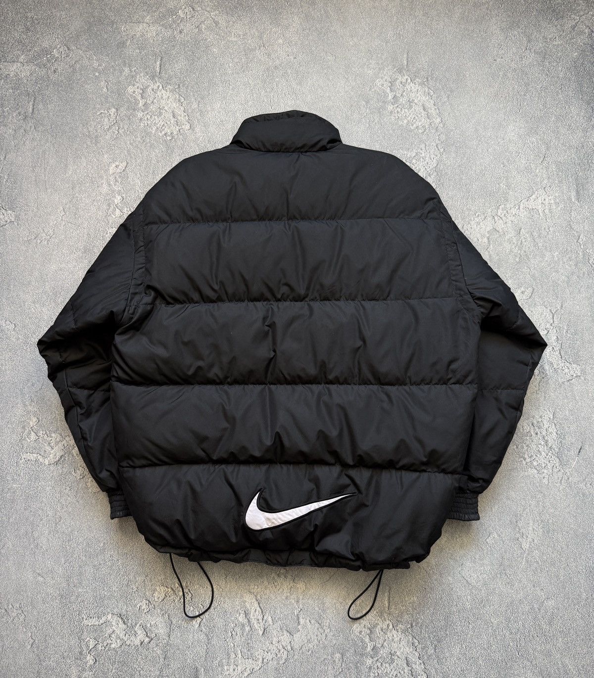 Nike Vintage Nike down jacket big logo Swoosh Drill Gorpcore Size US M / EU 48-50 / 2 - 1 Thumbnail