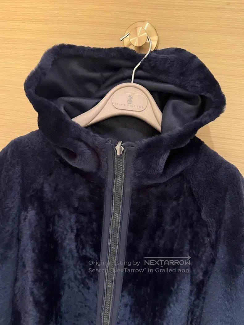 Brunello Cucinelli Brunello Cucinelli Double-Sided Fur and Leather Jacket Size XS / US 0-2 / IT 36-38 - 2 Thumbnail