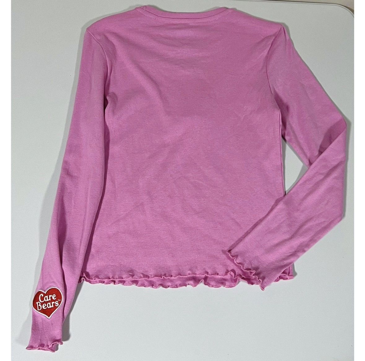 Japanese Brand Care Bears Pink Long Sleeve T-Shirt Top Blouse Tee Size M 💗✨ Size M / US 6-8 / IT 42-44 - 5 Thumbnail