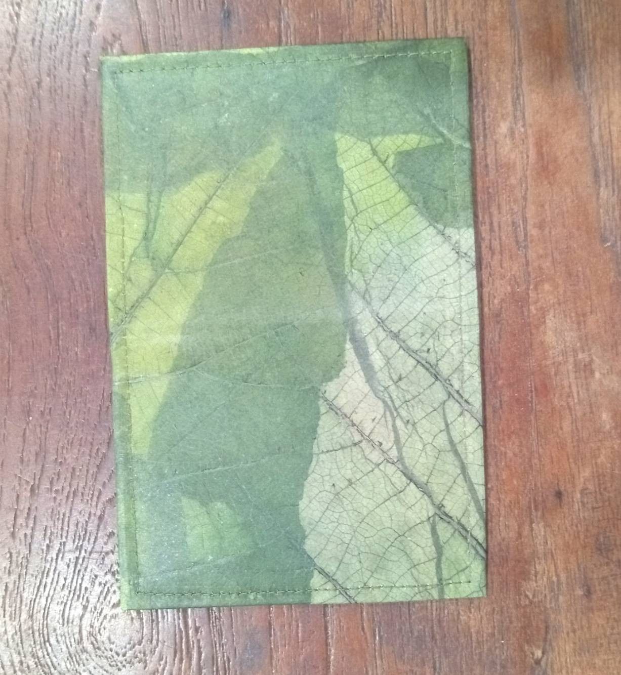 Other TRAVEL PASSPORT BILLNOTE HOLDER REAL TEAK LEAF LEATHER Size ONE SIZE - 6 Thumbnail