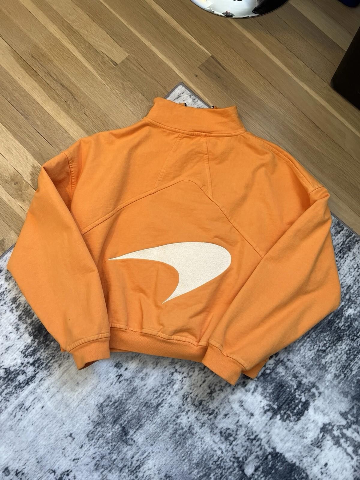 Rhude Rhude Mclaren Half Zip Pullover Light Orange Size Small Size US S / EU 44-46 / 1 - 2 Thumbnail