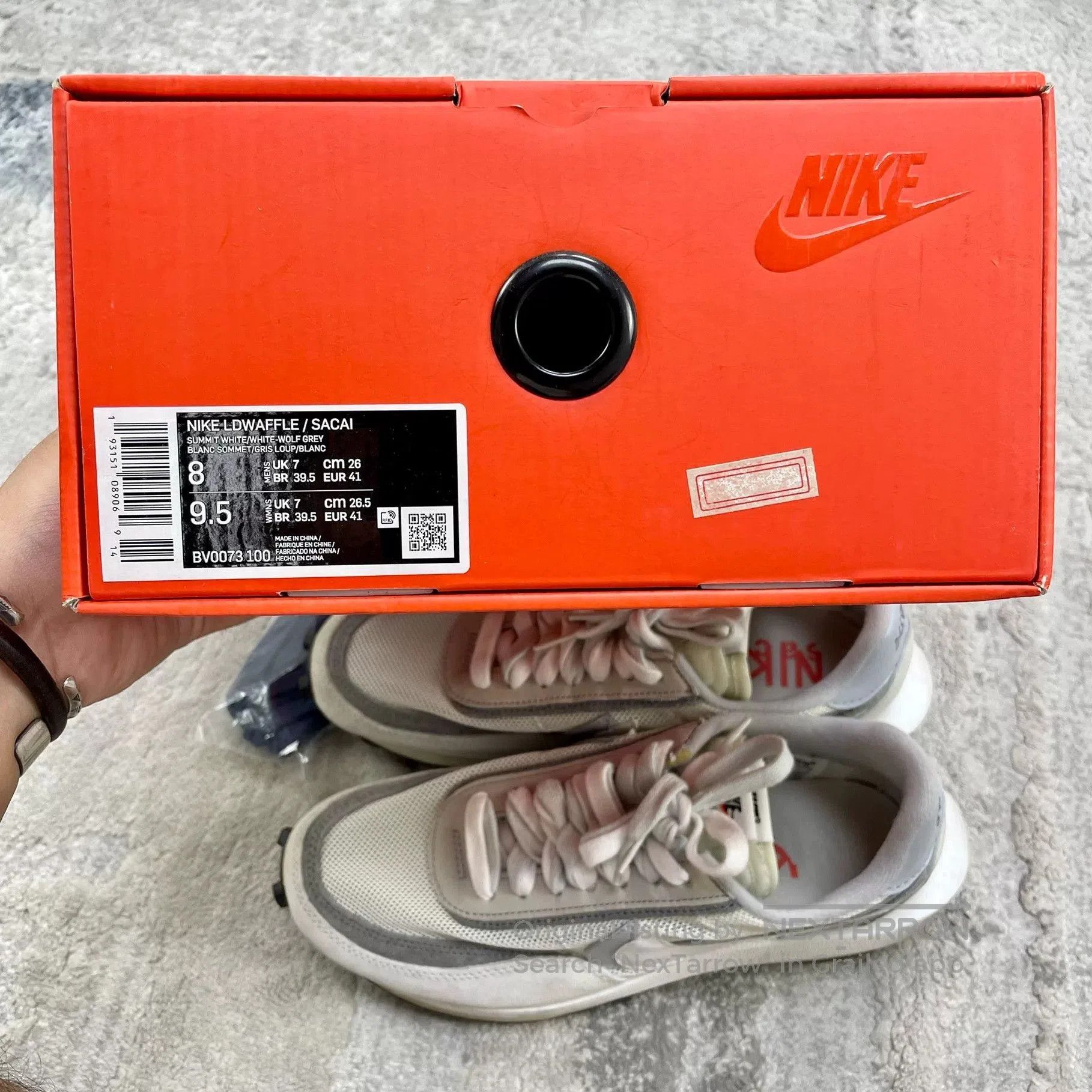 Sacai sacai x nike gray white sneakers. Size US 9 / EU 42 - 7 Thumbnail