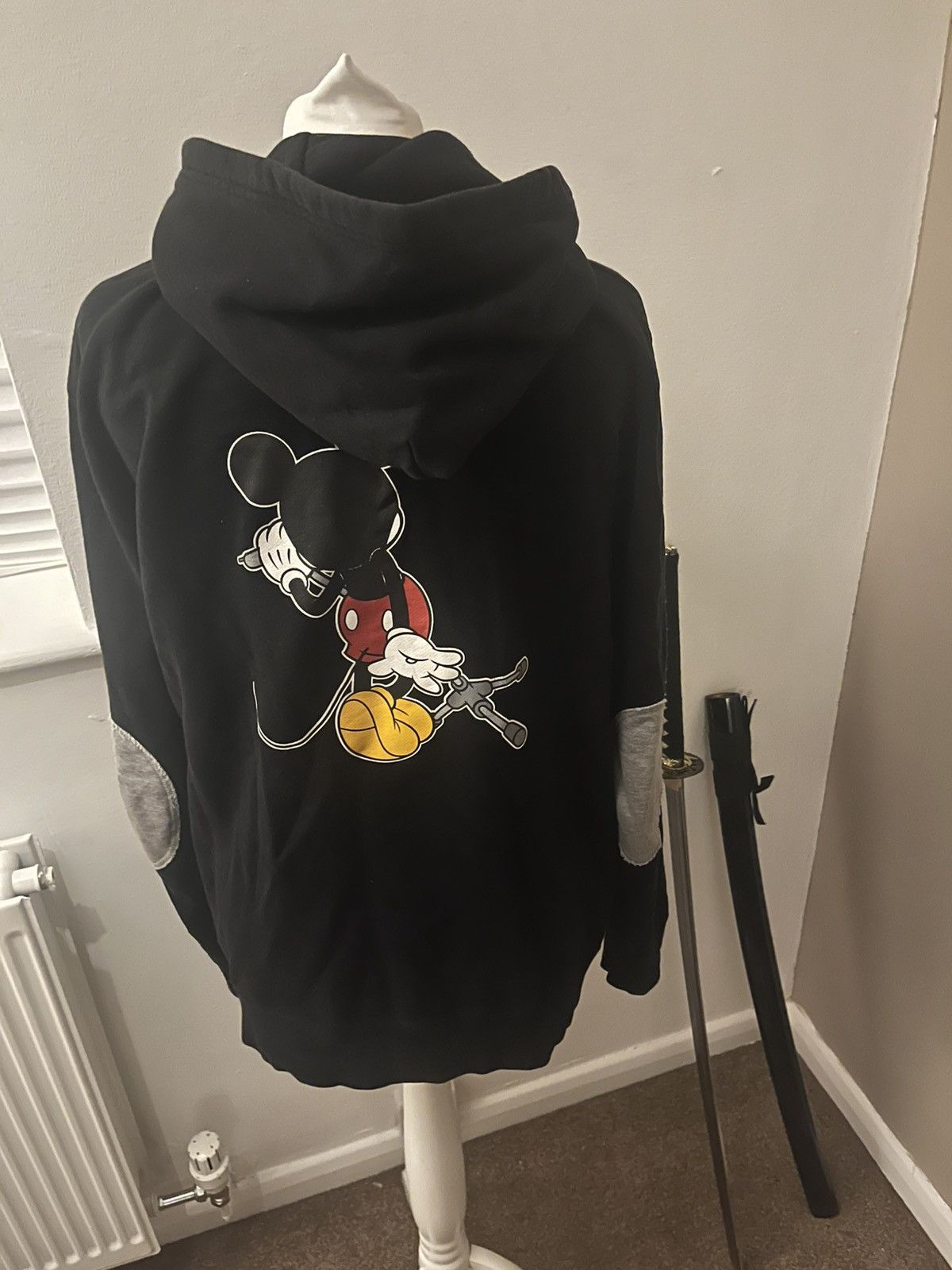 Number (N)ine Number (N)ine Mickey Mouse Hoodie Size US S / EU 44-46 / 1 - 2 Thumbnail