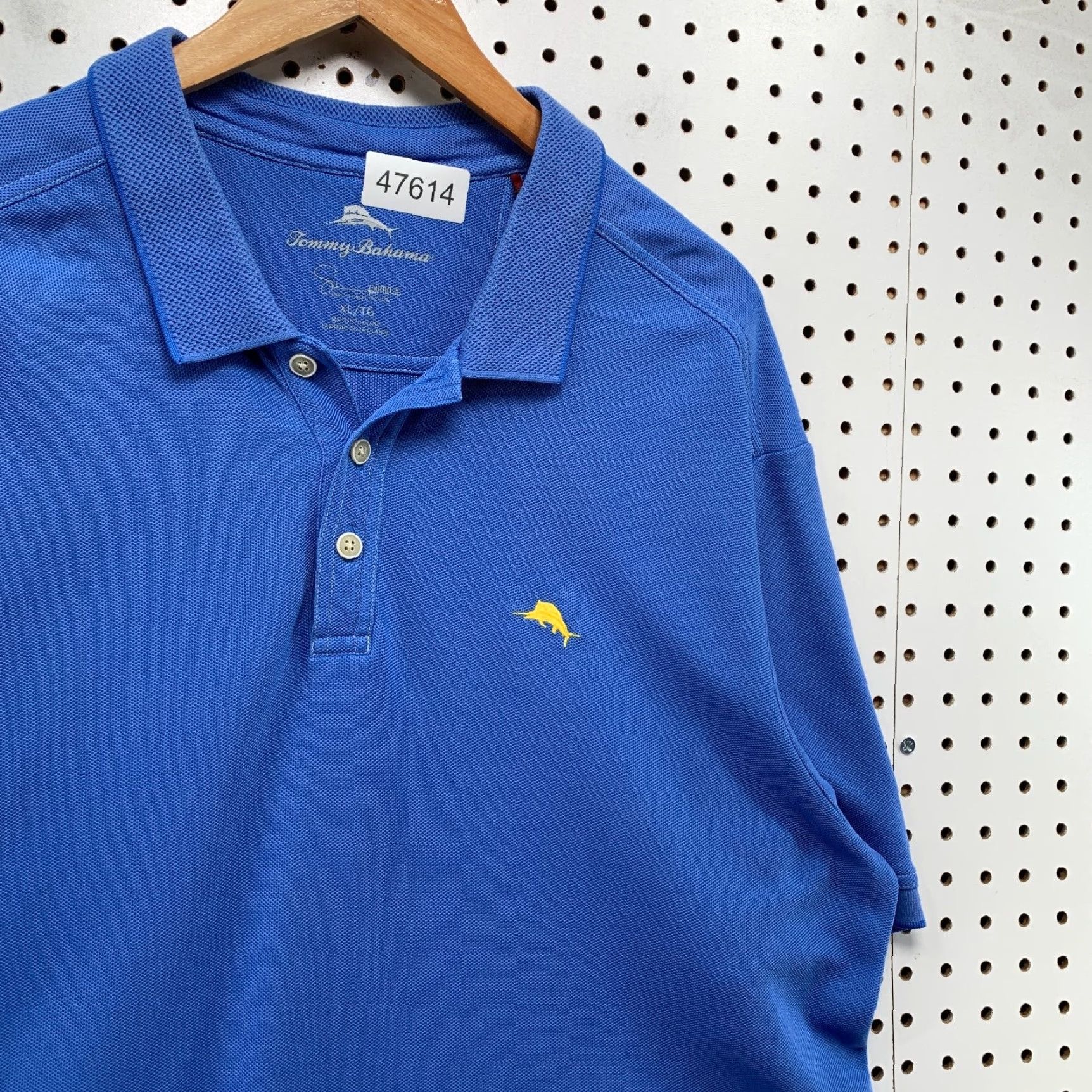 Tommy Bahama Tommy Bahama Polo Shirt Mens XL Blue Supima Cotton Beach Collared Island Zone Shirt Size US XL / EU 56 / 4 - 7 Thumbnail