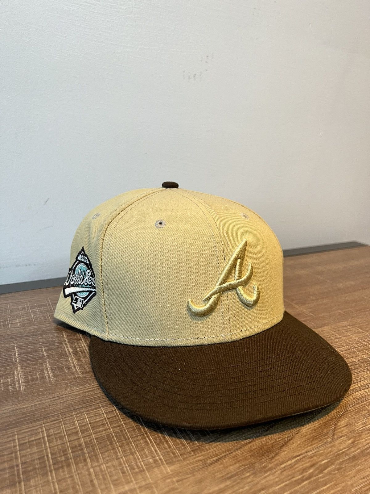 Atlanta Braves MLK 7 3/8 Manolo hot Cream Fitted CapCity Cap City Not Hat Club New