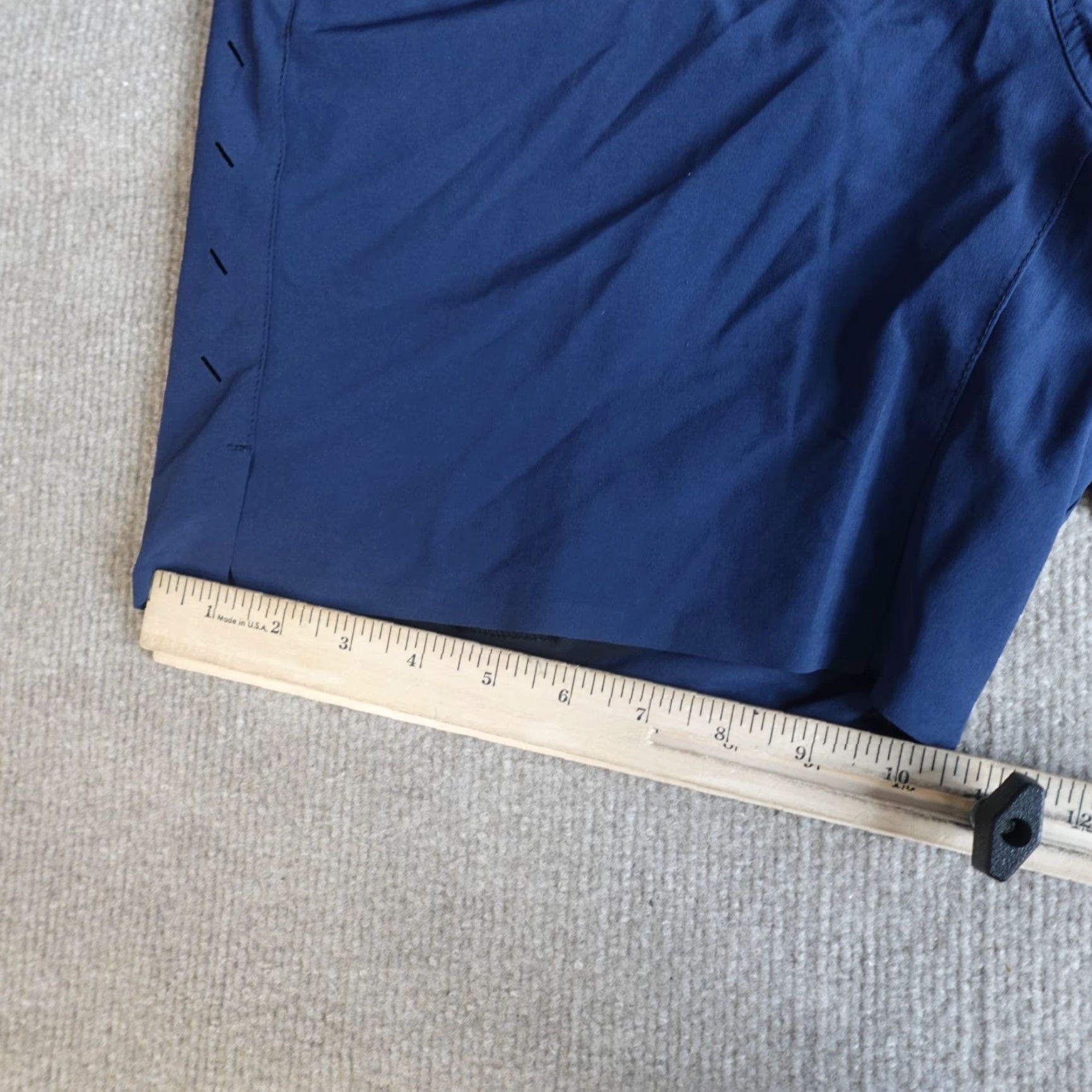 Ten Thousand Ten Thousand Shorts Athletic Men L Blue 7" Inseam Drawstring Pockets Lined Size US 33 - 7 Thumbnail
