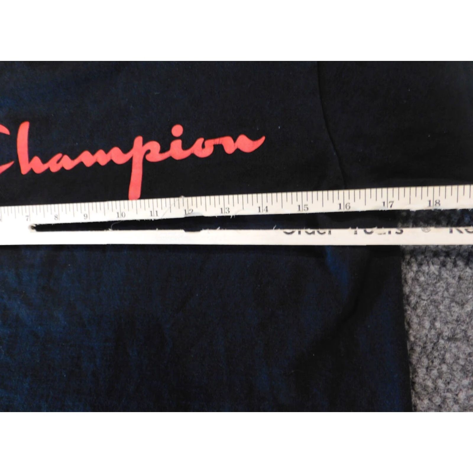 Champion Champion Mens Shirt S Black logo classic long sleeve Size US S / EU 44-46 / 1 - 6 Thumbnail