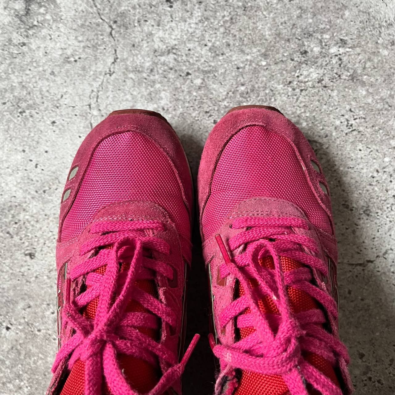 Asics Asics Gel Lyte 3 Pink Sports Running Sneakers Size US 7 / IT 37 - 6 Thumbnail
