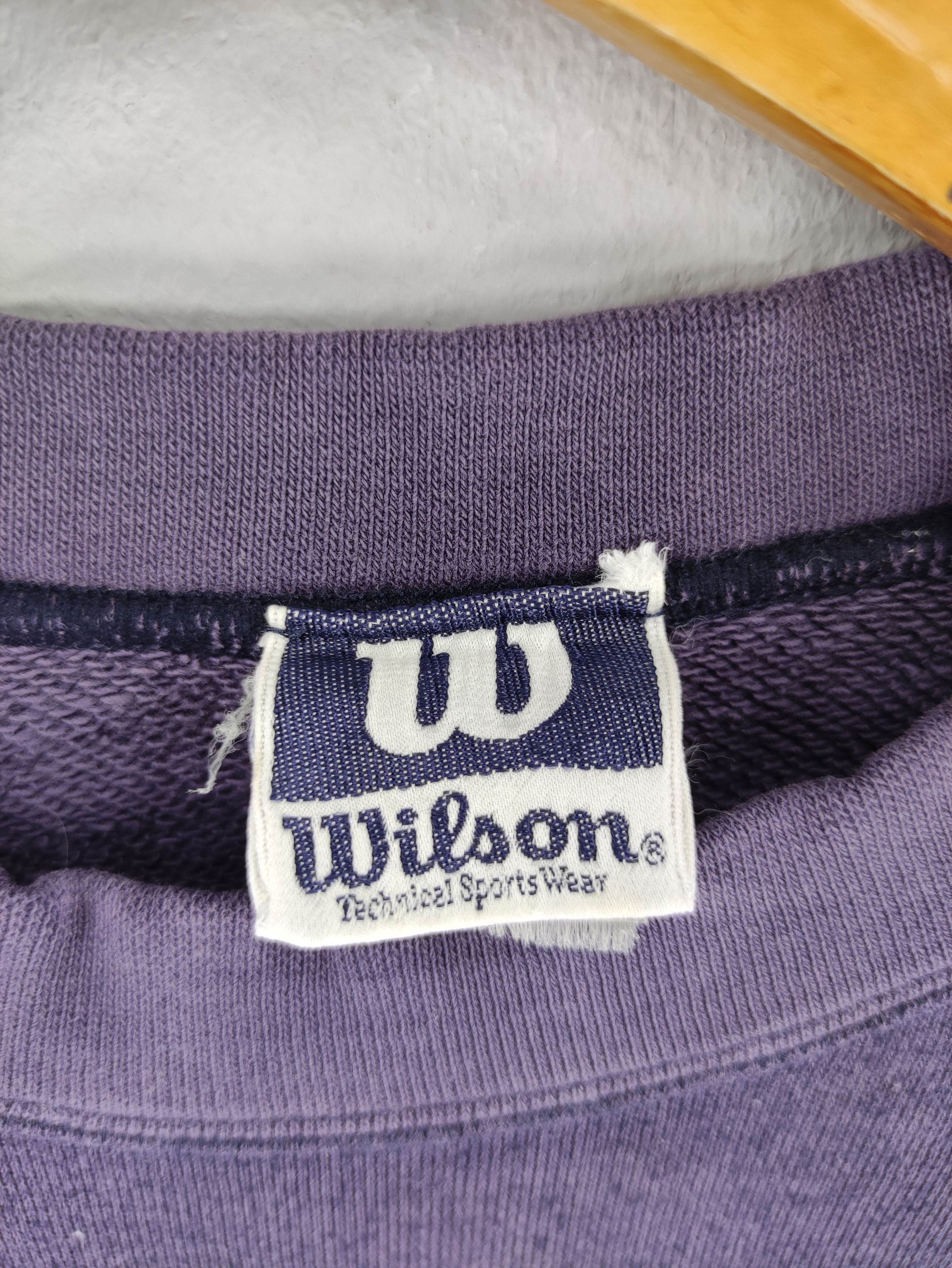 Wilson Vintage Wilson Sweatshirt Big Logo Jumper Size US M / EU 48-50 / 2 - 4 Thumbnail