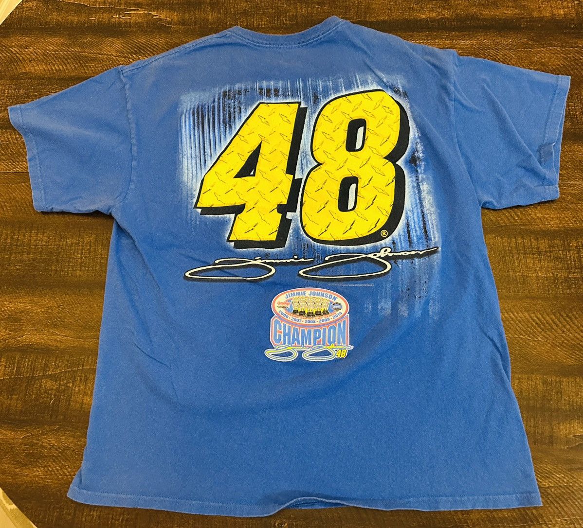 NASCAR Vtg Lowe's Racing T-Shirt Mens Jimmie Johnson #48 Nascar-XL Size US XL / EU 56 / 4 - 6 Thumbnail