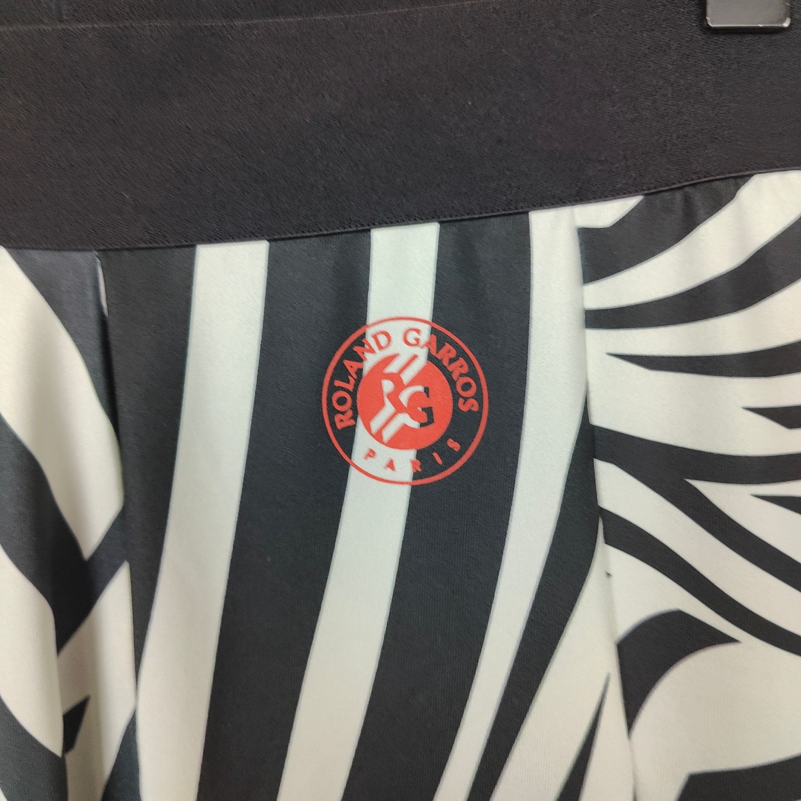 Other Adidas Roland Garros Y-3 Leggings Womens Small Zebra Print Size 27" / US 4 / IT 40 - 4 Thumbnail
