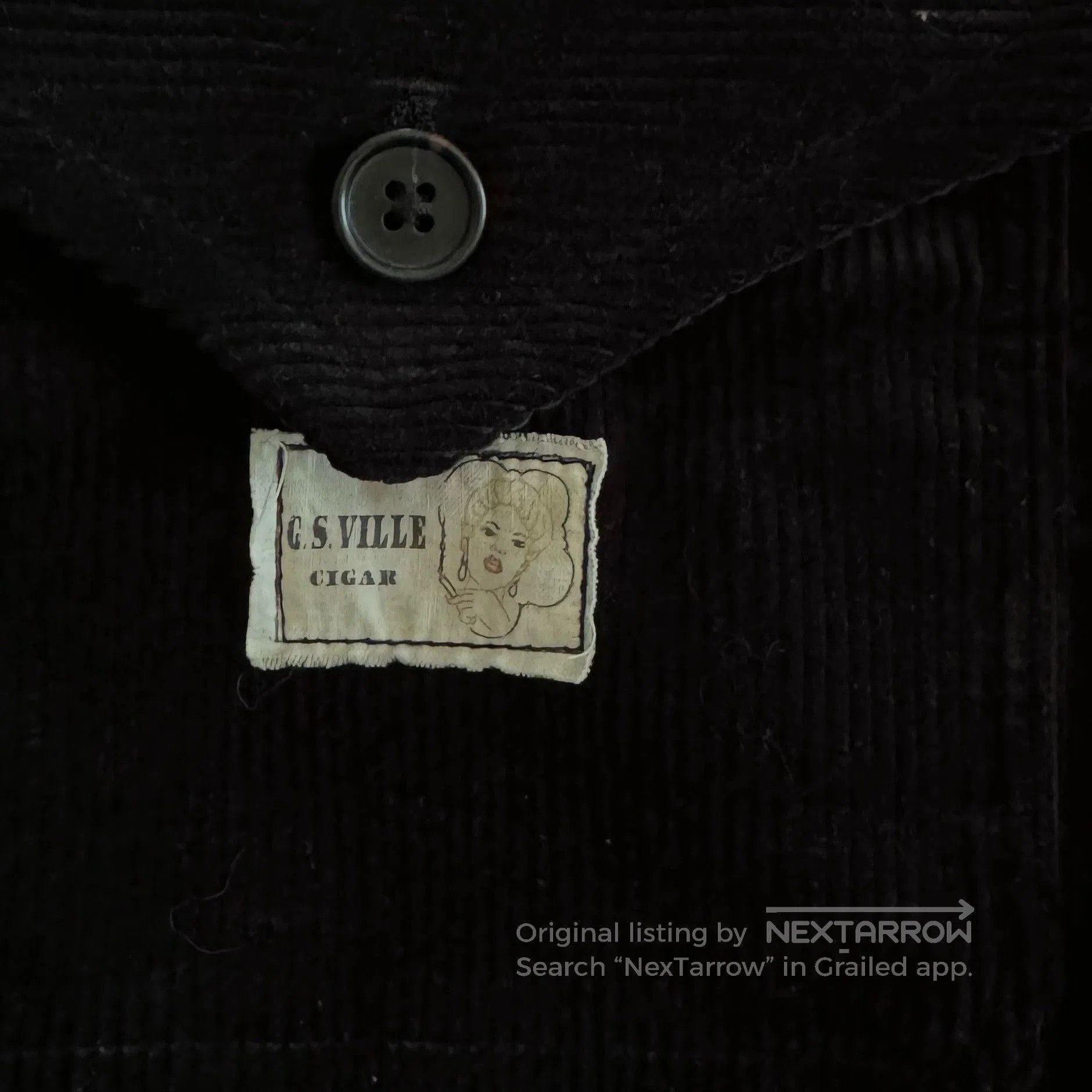 Vintage GANGSTERVILLE Corduroy Jacket. Size US M / EU 48-50 / 2 - 6 Thumbnail