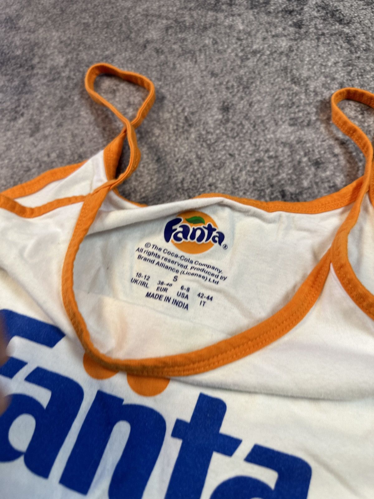 Other Crop Top Fanta Big Logo Tee Streetwear Rare USA Style S Y2K Size S / US 4 / IT 40 - 3 Thumbnail