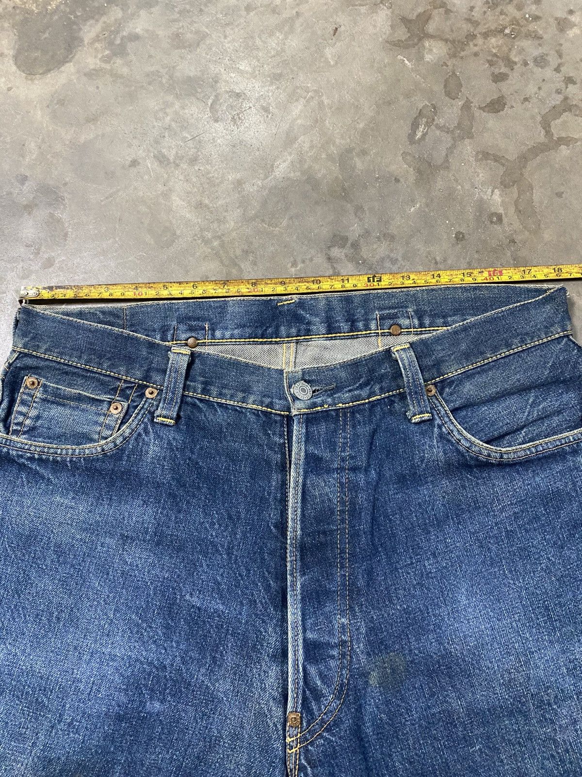 Evisu × Japanese Brand × Vintage Vintage Japan Evis Yamane Selvedge imn196 Size US 36 / EU 52 - 22 Thumbnail