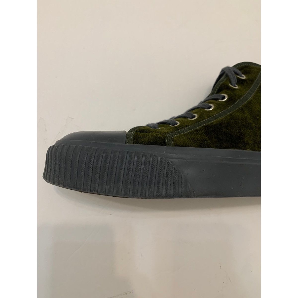 Theory THEORY CHUNKY VELVET HI-TOP SNEAKER Size US 11 / EU 44 - 7 Thumbnail