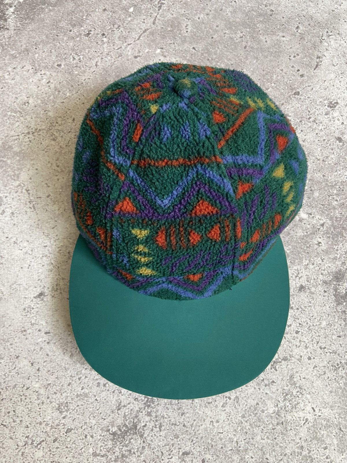 Columbia Vintage 90s Columbia Fleece Hat Cap Size ONE SIZE - 3 Thumbnail