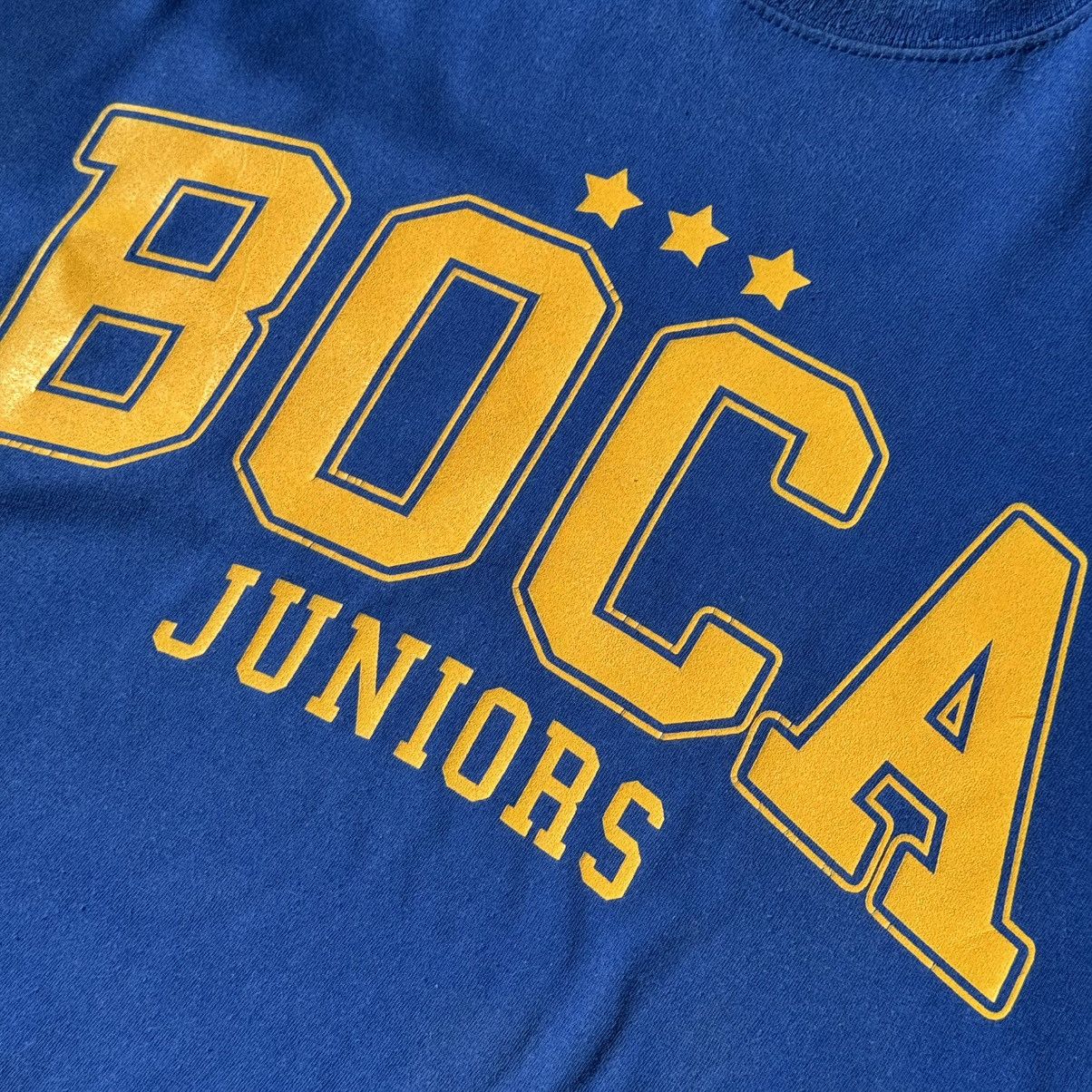 Vintage Vintage BOCA Juniors Fan Shirt y2k blokecore maradona CABJ Size US XL / EU 56 / 4 - 10 Thumbnail