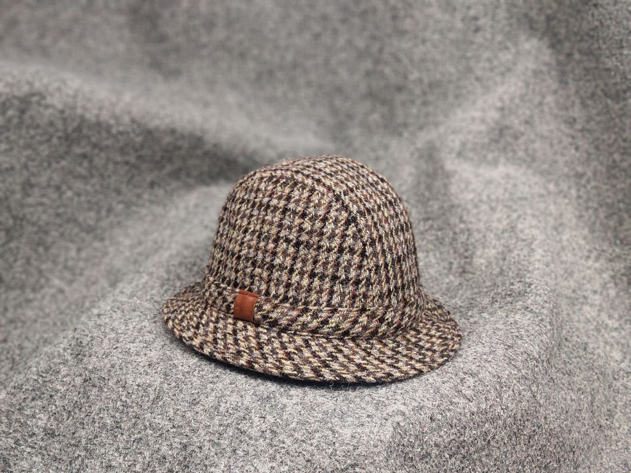 Harris Tweed Vintage 80's Harris Tweed Hat Classic trilby Fedora England Size ONE SIZE - 7 Thumbnail