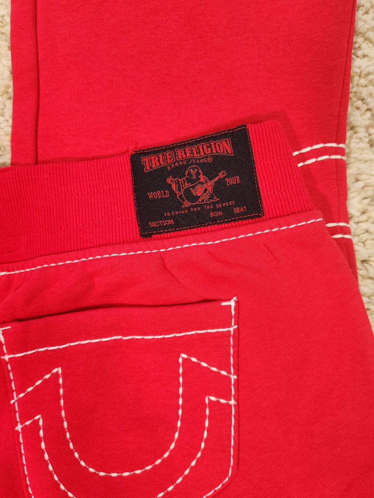 True Religion NEW True Religion Pull-On Flare Jeans Red Anniversary Medium Size 32" / US 10 / IT 46 - 2 Thumbnail