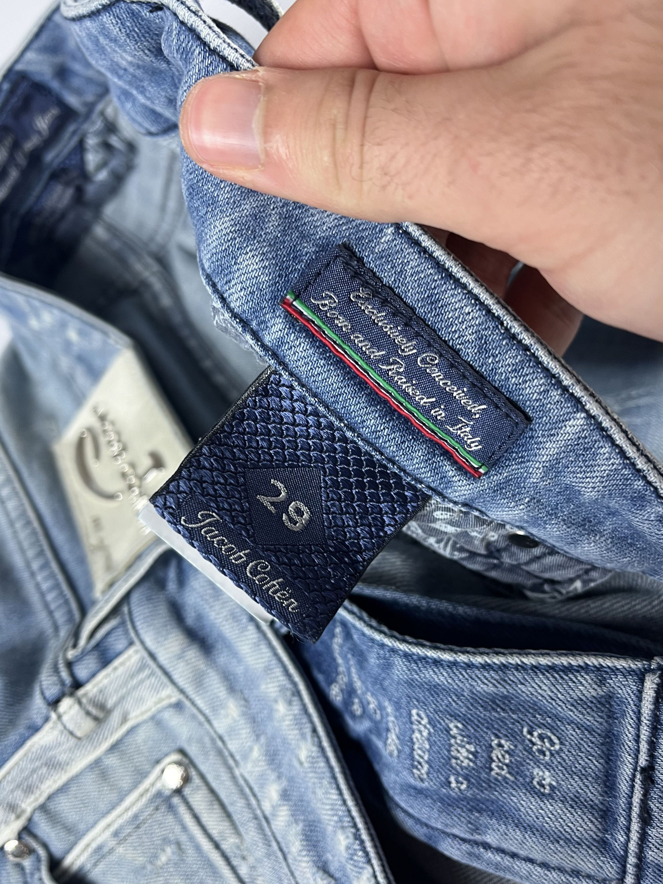 Jacob Cohen × Vintage Vintage Jacob Cohen Rare Faded Jeans Size US 29 - 8 Thumbnail