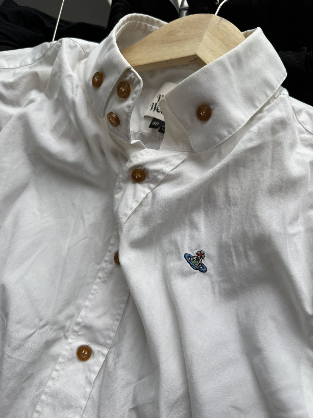 Vivienne Westwood Vivienne Westwood White Button Up Shirt Size US M / EU 48-50 / 2 - 4 Thumbnail