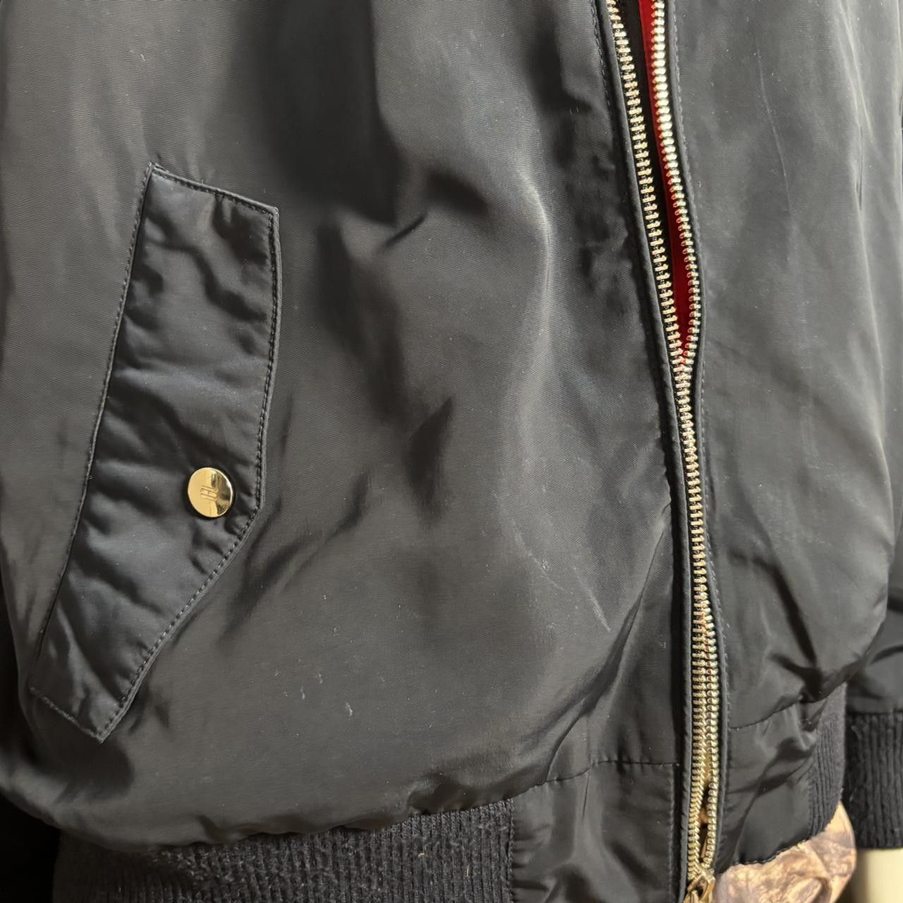 Tommy Hilfiger Tommy Hilfiger Navy Bomber Jacket with Red Hood Size US M / EU 48-50 / 2 - 7 Thumbnail