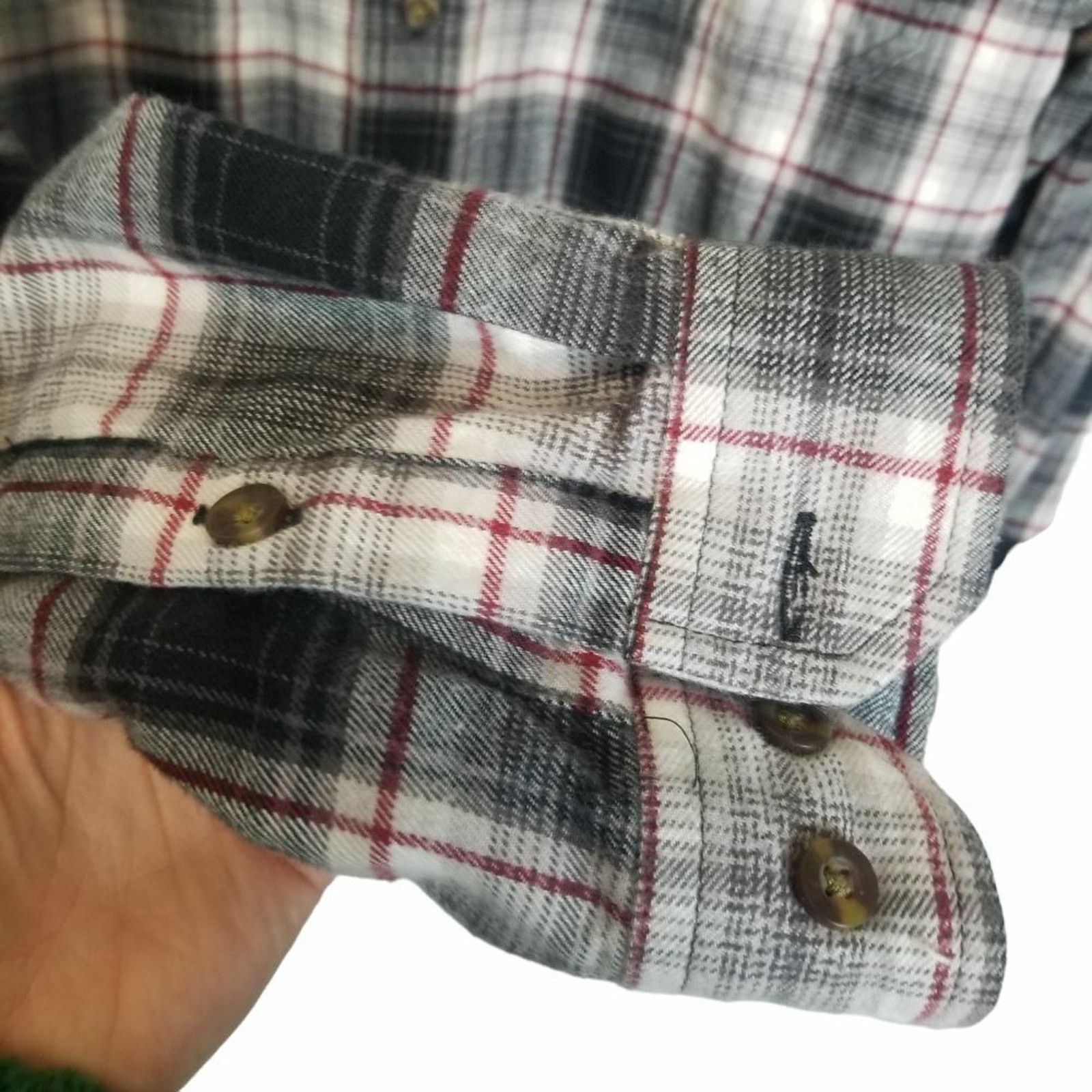Carhartt Carhartt Mens Trumbull Midweight Flannel Shirt Plaid L Gorp Size US L / EU 52-54 / 3 - 5 Thumbnail