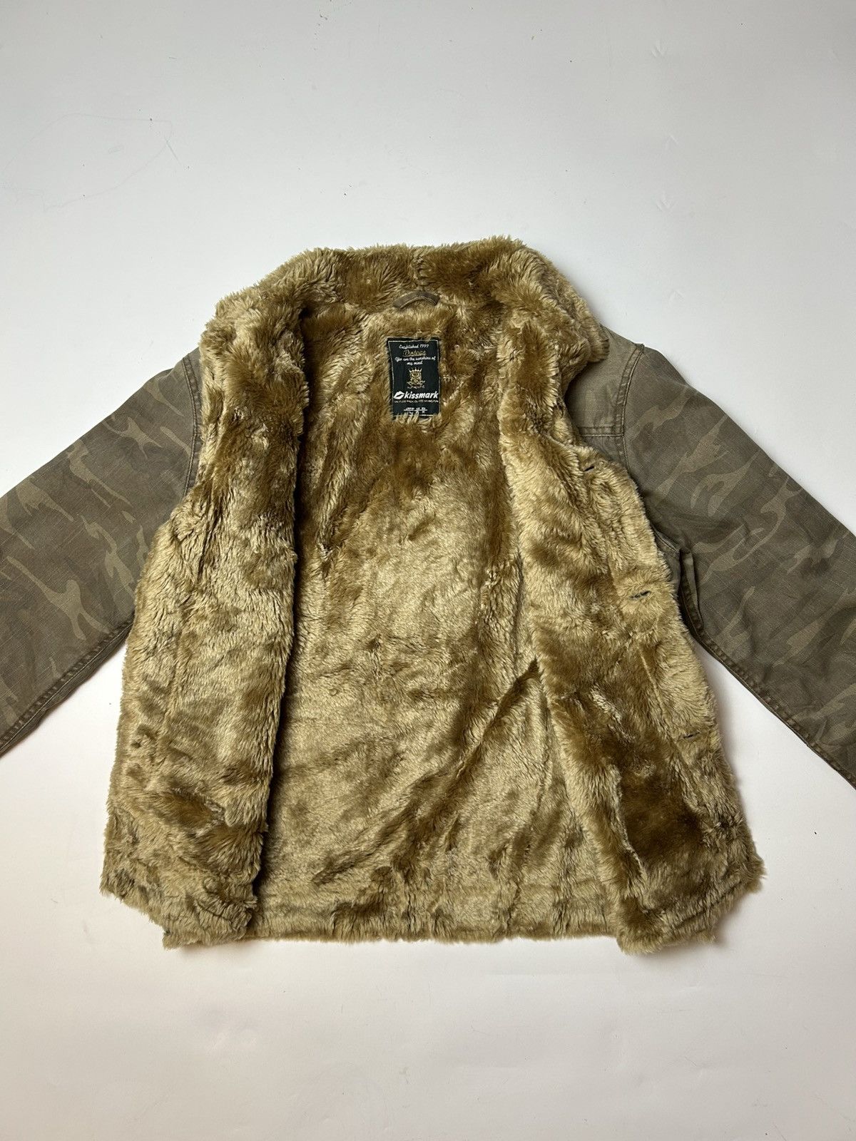 Japanese Brand × Vintage KISSMARK VINTAGE FAUX FUR LINING JACKET Size US M / EU 48-50 / 2 - 3 Thumbnail
