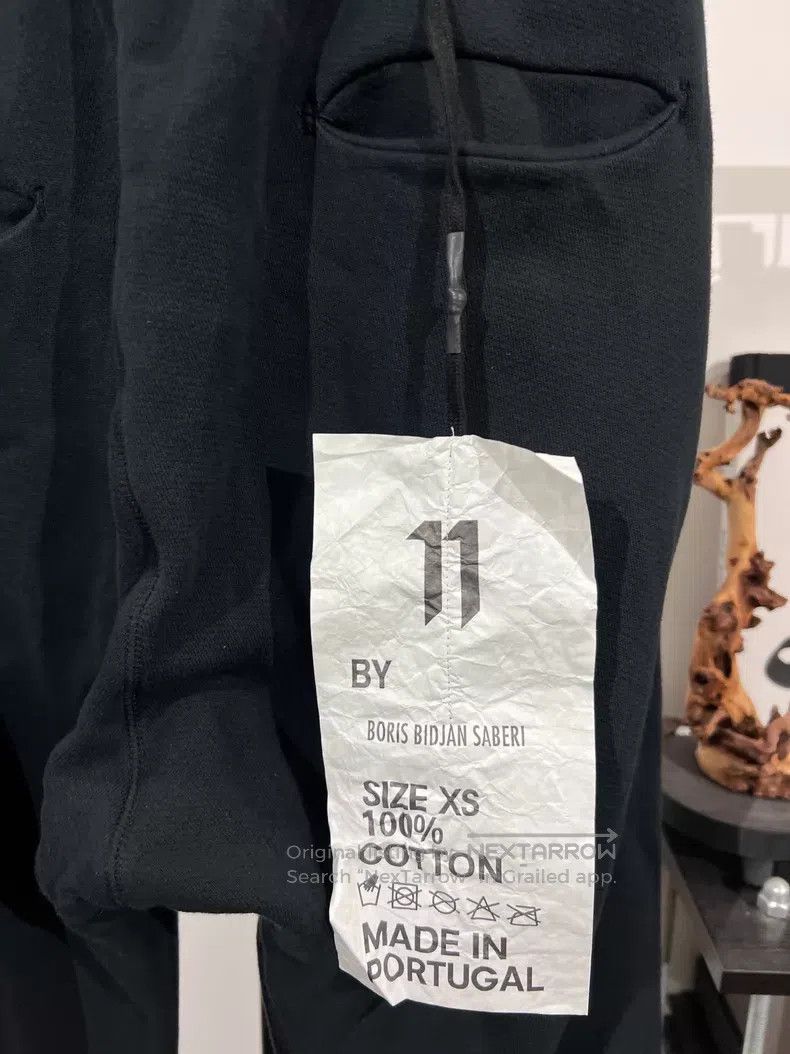 Boris Bidjan Saberi Boris Bidjan Saberi Size XS P3 cotton fleece printed jogger Size US 26 / EU 42 - 5 Thumbnail