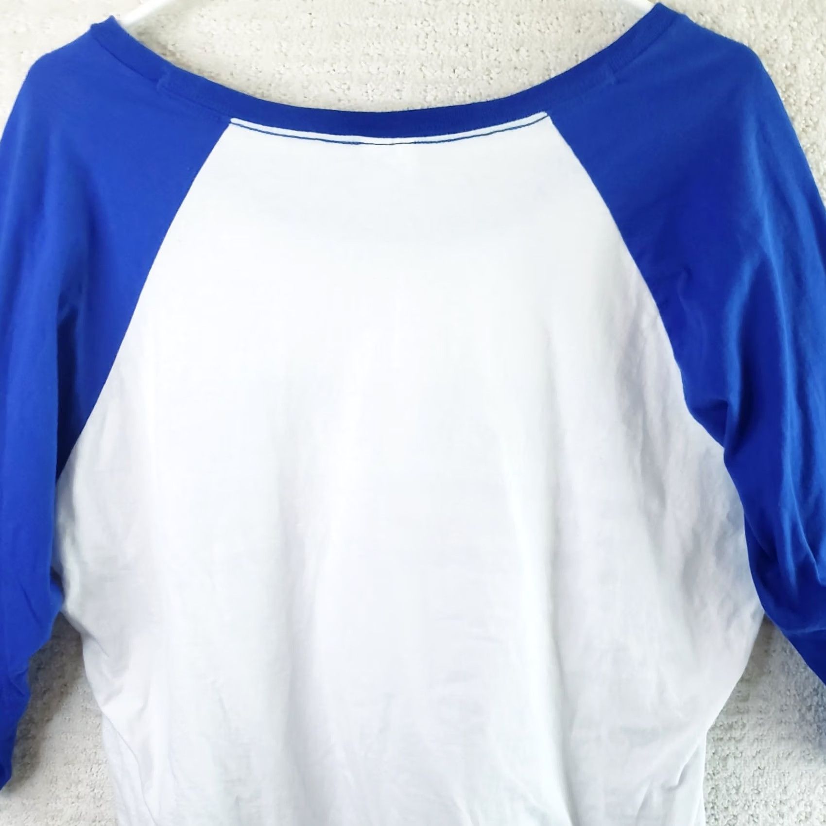 Vintage VINTAGE Atlanta Braves Women's T-Shirt 2XL White Blue Nike Pullover Short Sleeve Round Neck Baseball Tee Size XXL / US 16-18 / IT 52-54 - 6 Thumbnail