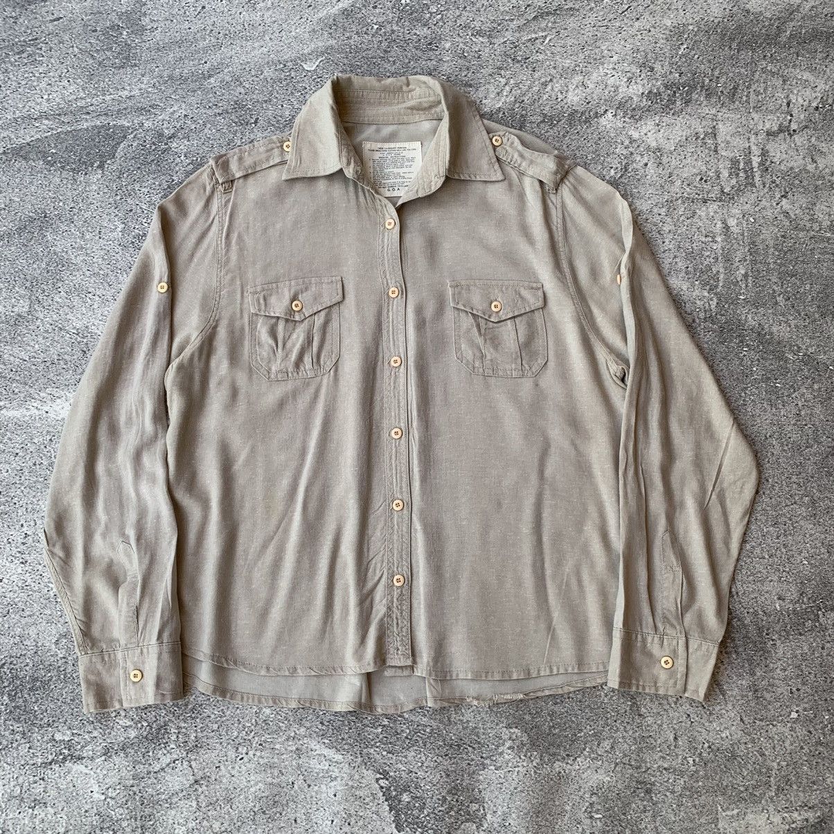 GOA G.O.A Military Button Up Shirts Size US L / EU 52-54 / 3 - 3 Thumbnail