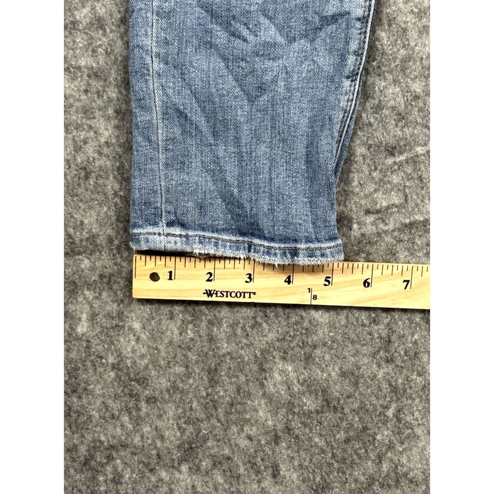 Lucky Brand Lucky Brand Womens Lolita Skinny Jeans Blue Light Wash Casual Stretch Size 4/27 Size 27" / US 4 / IT 40 - 5 Thumbnail