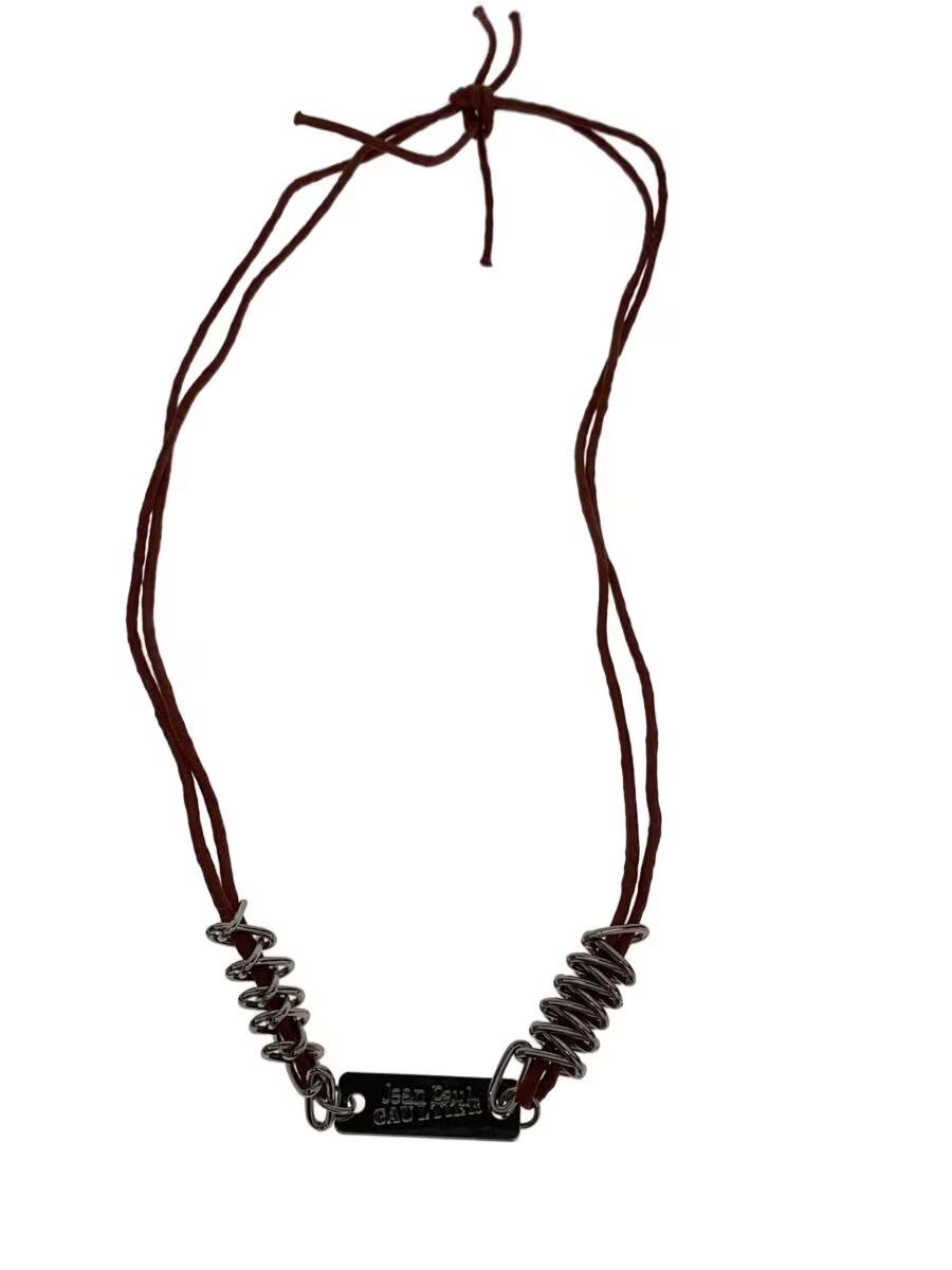 Jean Paul Gaultier Badge Logo Necklace Size ONE SIZE - 1 Thumbnail