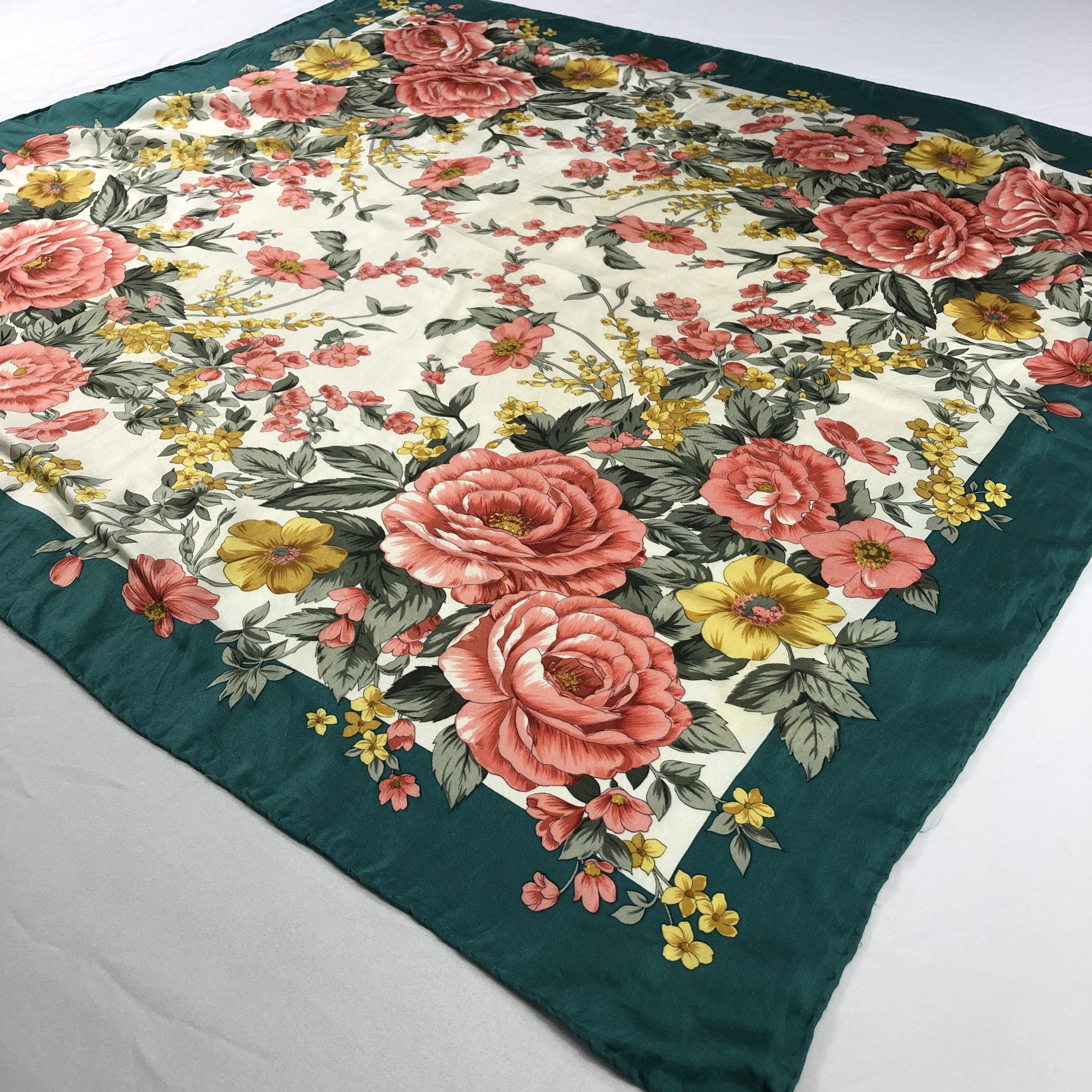 Vintage Vintage Silk Scarf Size ONE SIZE - 3 Thumbnail
