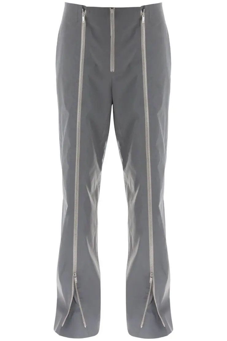 image of Jil Sander O1S22I1N0324 Reflective Fabric Pants In Grey, Men's
