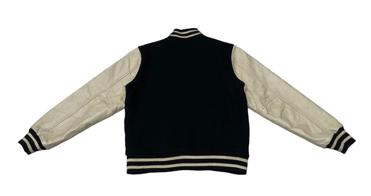 Japanese Brand × Vintage Vintage Japanese Brand Cantwo Varsity Leather Jacket 1990s Size US S / EU 44-46 / 1 - 2 Thumbnail