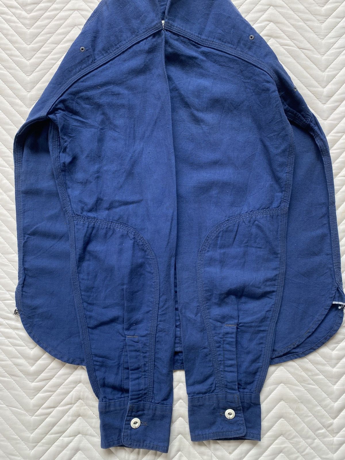 Pherrow's Pherrow’s Chambray Chainstrap Workwear Shirt Size US S / EU 44-46 / 1 - 7 Thumbnail