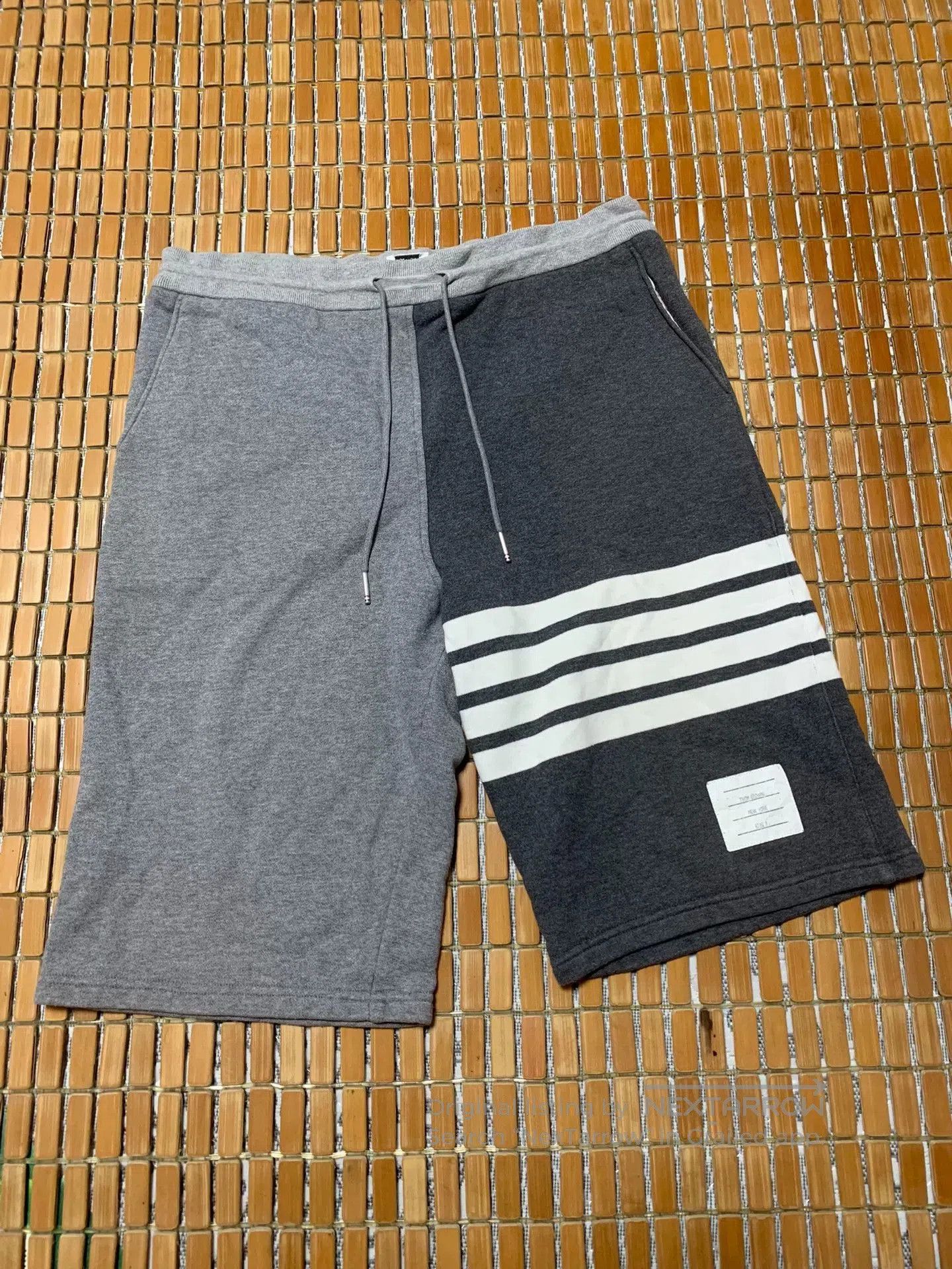 Thom Browne Thom Browne TB Spliced Stripe Shorts. Size US 30 / EU 46 - 1 Thumbnail