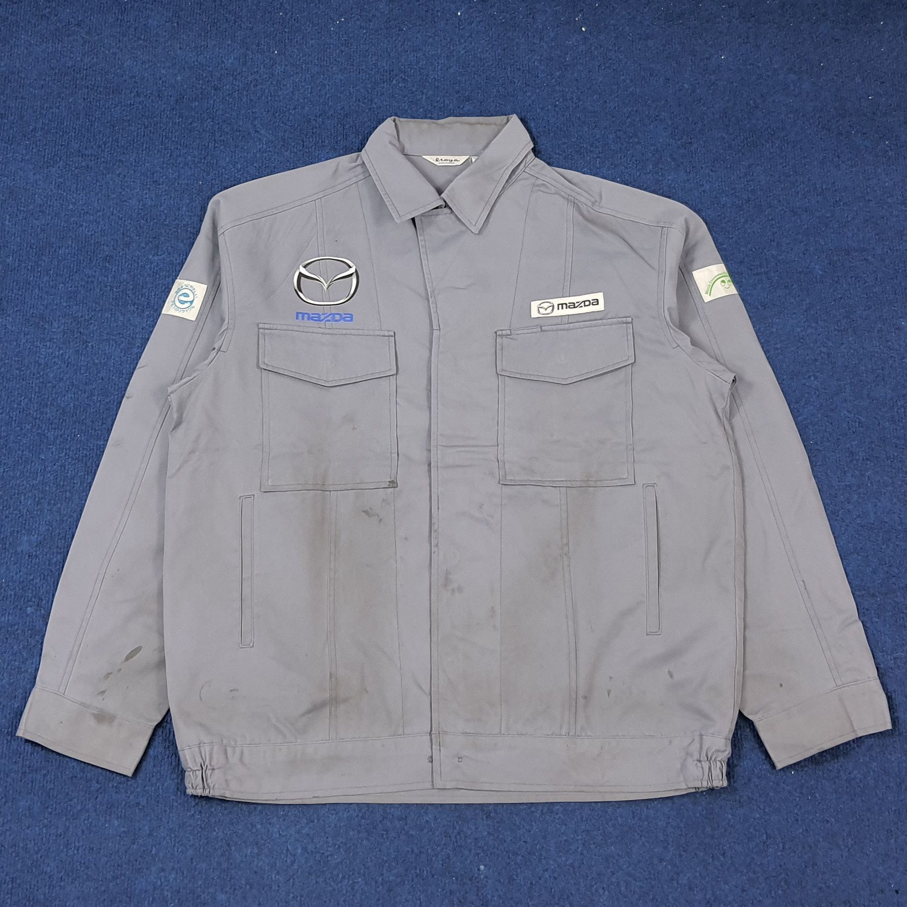 Japanese Brand × Vintage Vinatge Mazda Japanese Racing Motorsports Jacket Size US L / EU 52-54 / 3 - 2 Thumbnail
