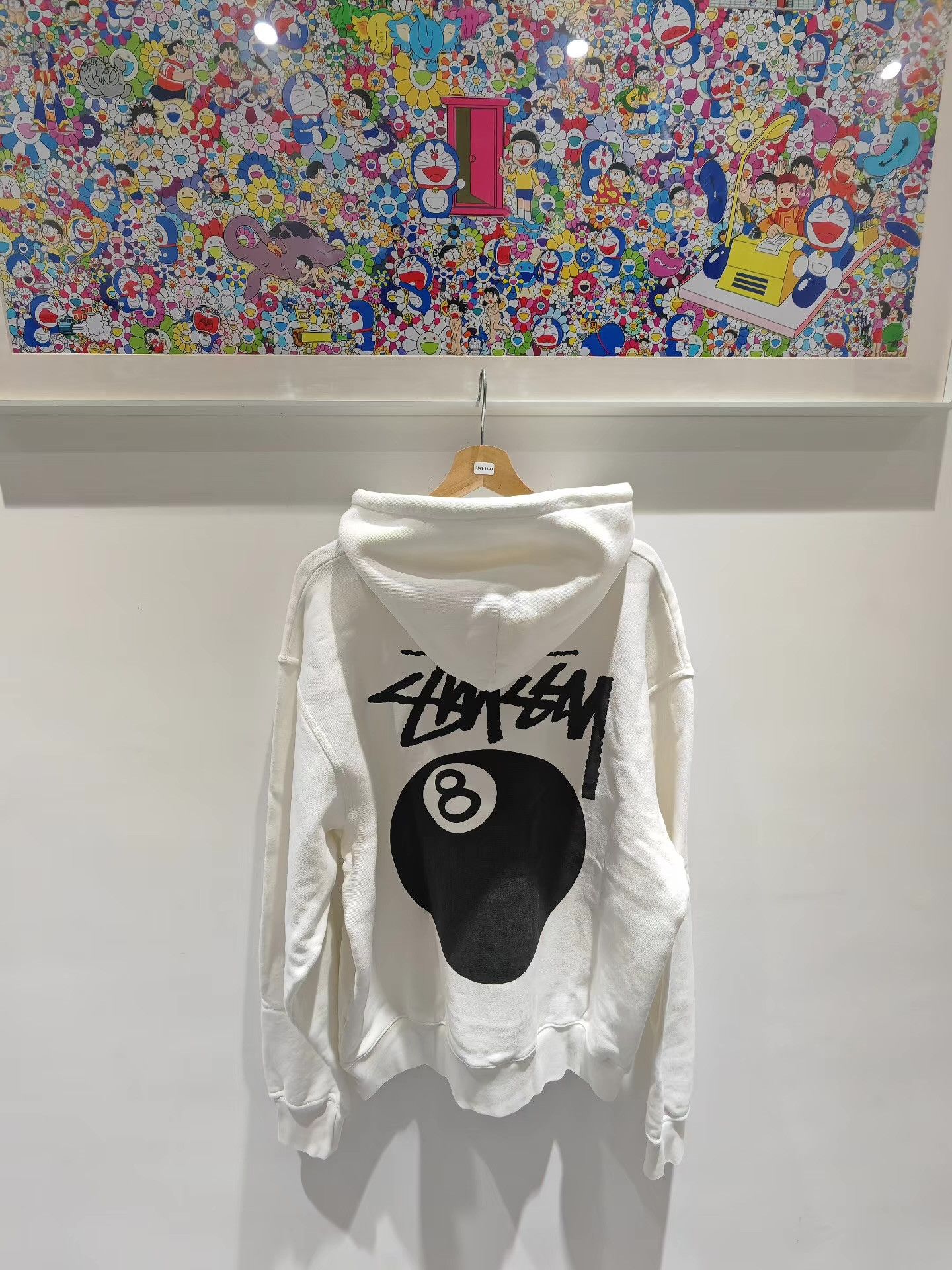 Stussy Stussy 24SS New 8-Ball Print Hoodie Q15 Size US L / EU 52-54 / 3 - 2 Thumbnail