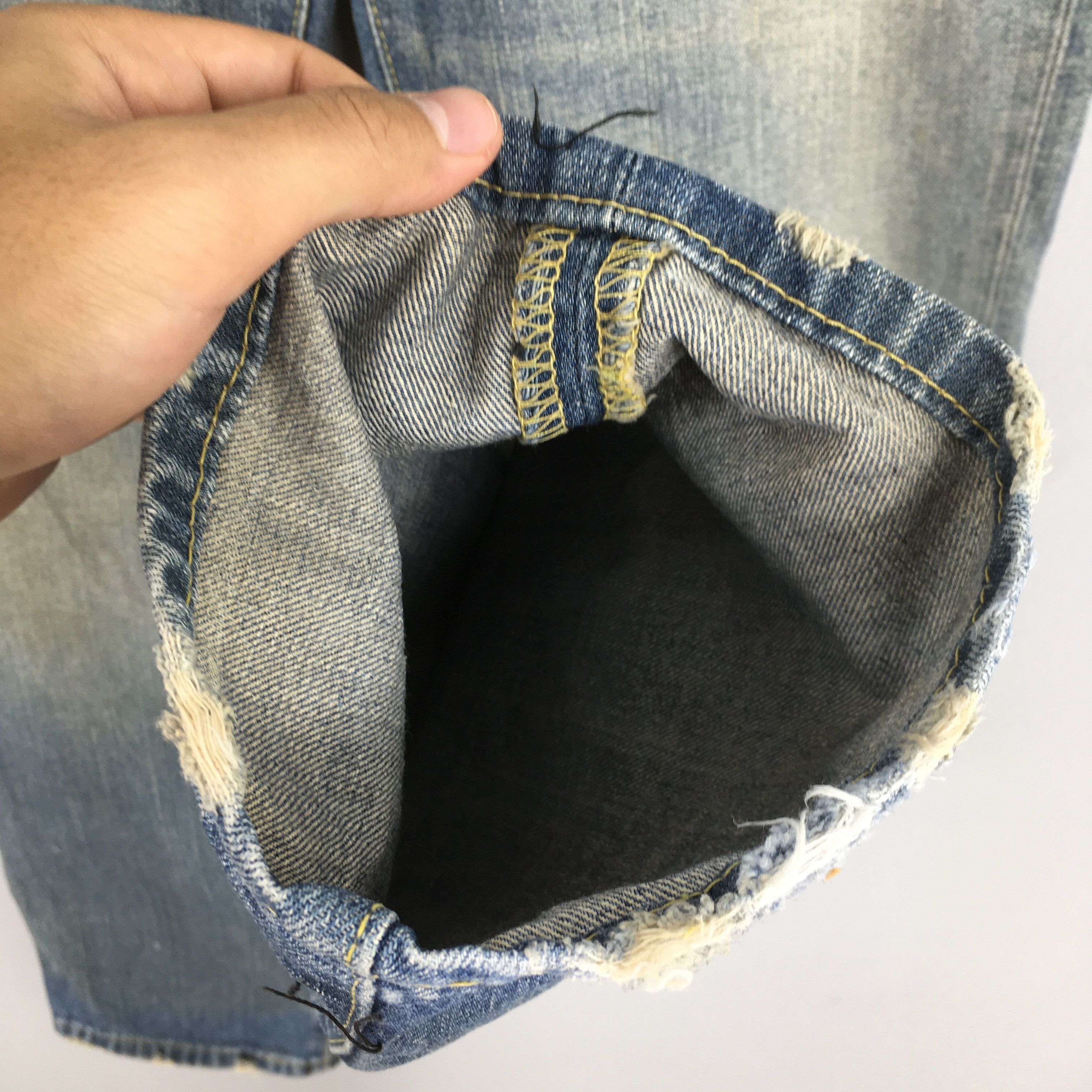 Levi's Size 27x31.5 Vintage Levi's 517 Bootcut Flare Jeans S1980 Size 27" / US 4 / IT 40 - 5 Thumbnail
