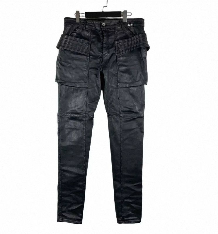 Rick Owens Rick Owens Leather Cargo Pants 30 Size-2506 Size US 30 / EU 46 - 1 Thumbnail